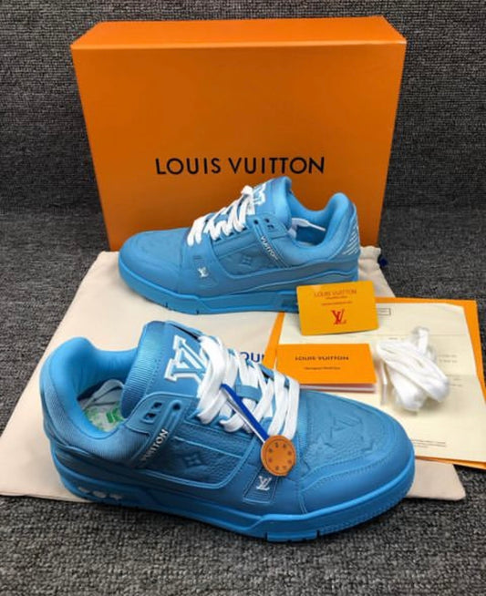 LV Trainer Sneaker Bleu